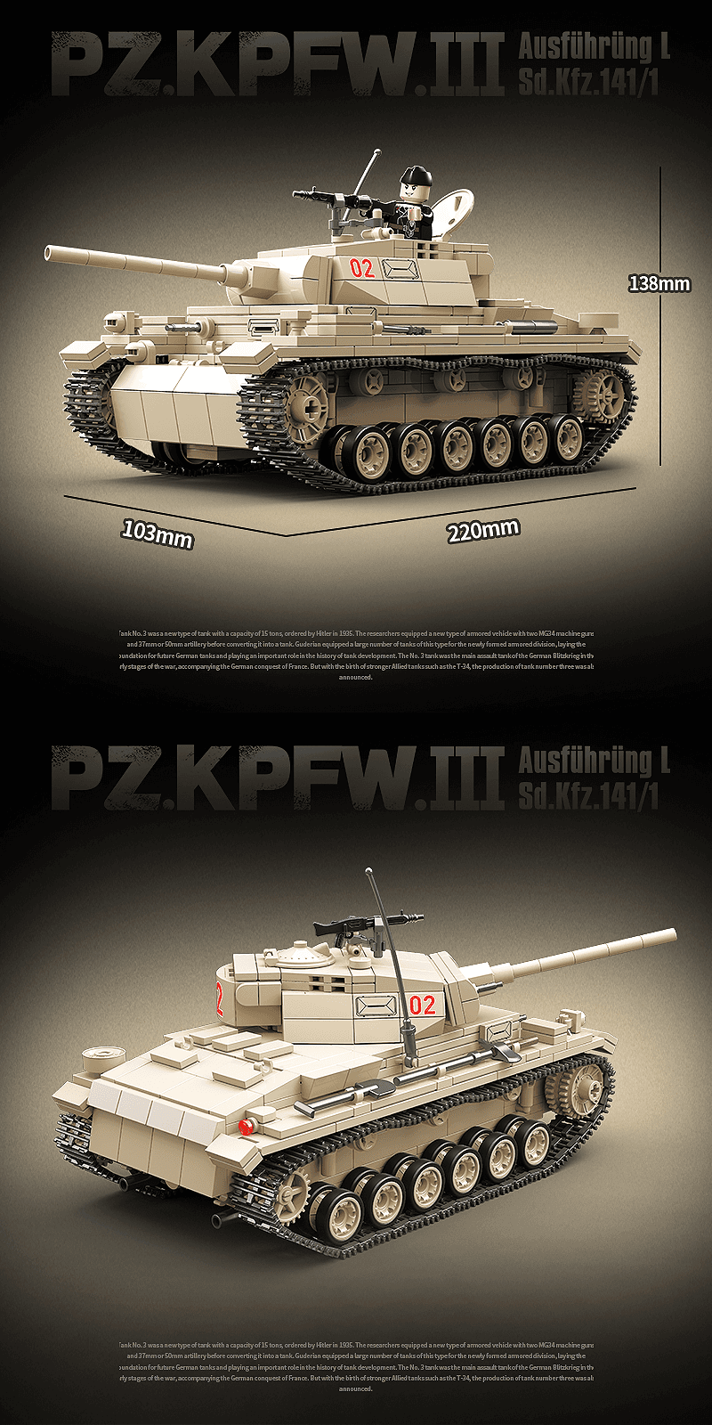 Panzer III Type L view 2