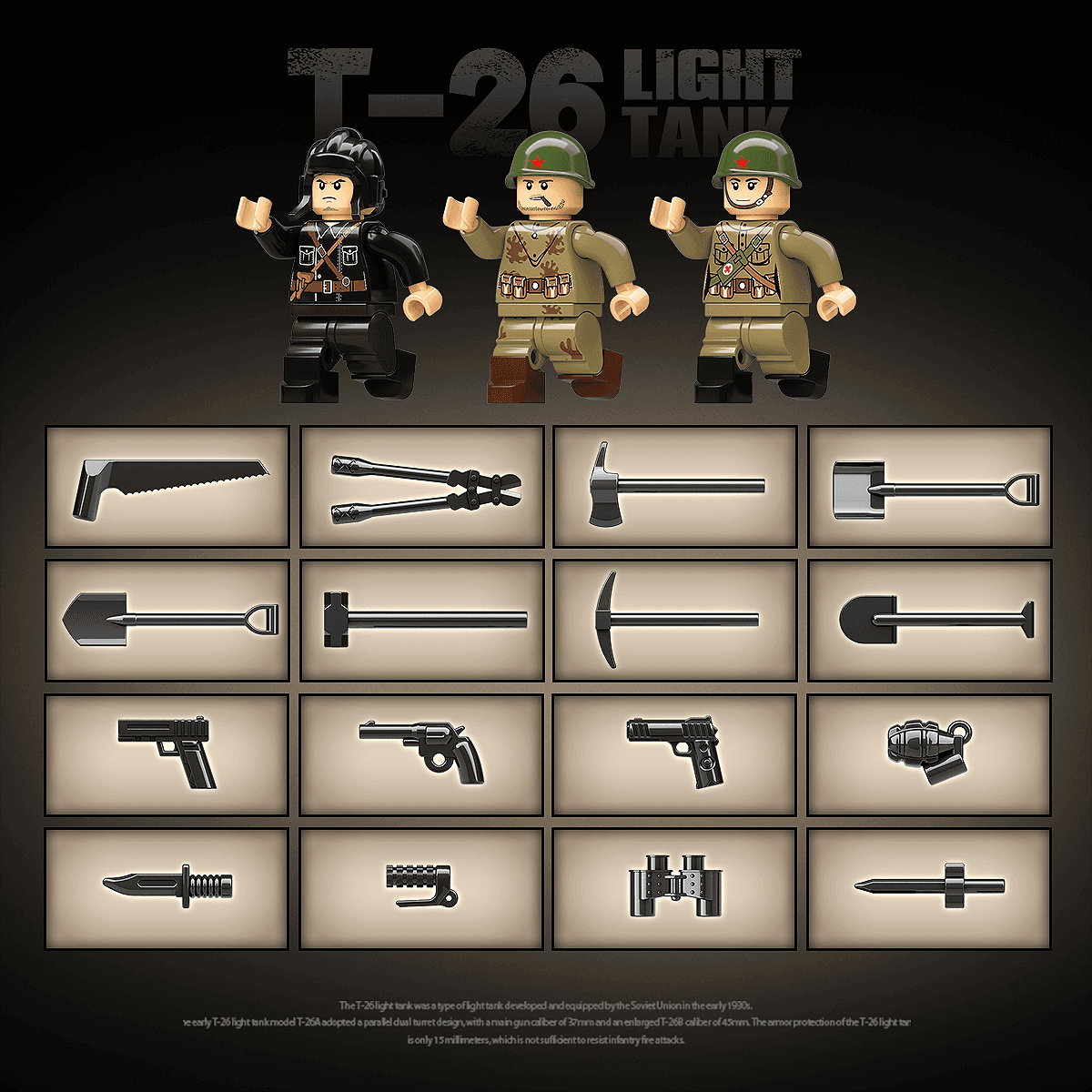 T-26 Light Tank view 8