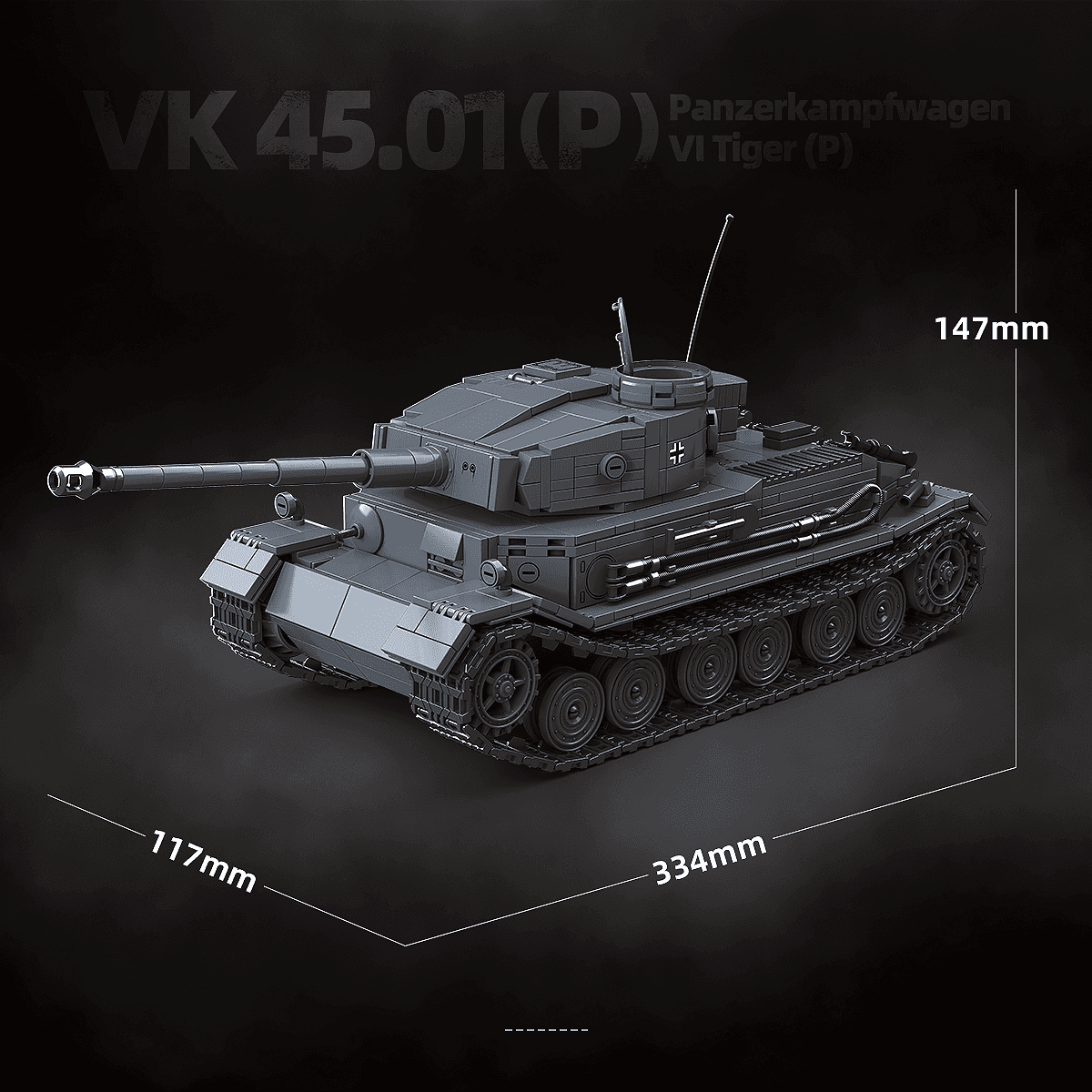 Panzerkampfwagen VI Tiger(P) view 3