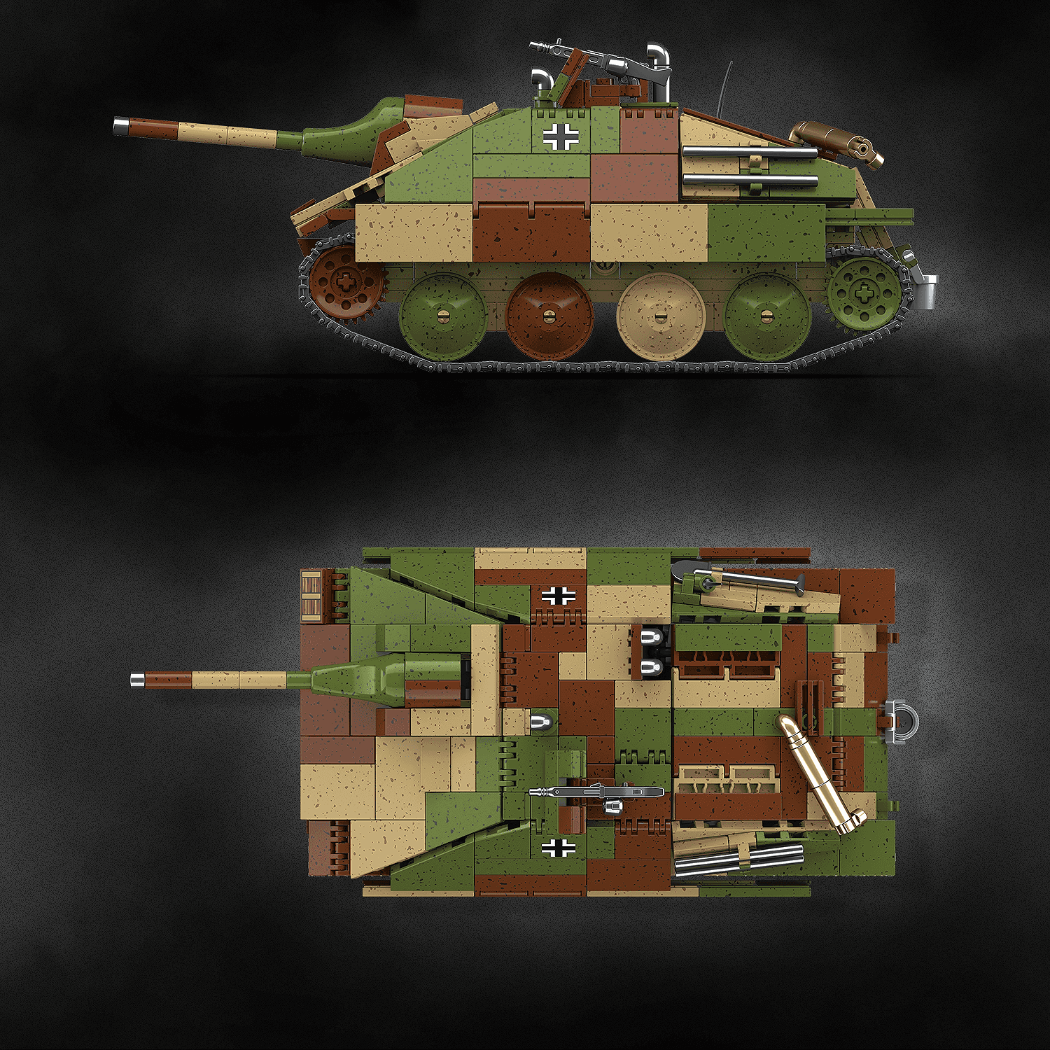 Jagdpanzer 38(t) Hetzer Tank Destroyer view 4