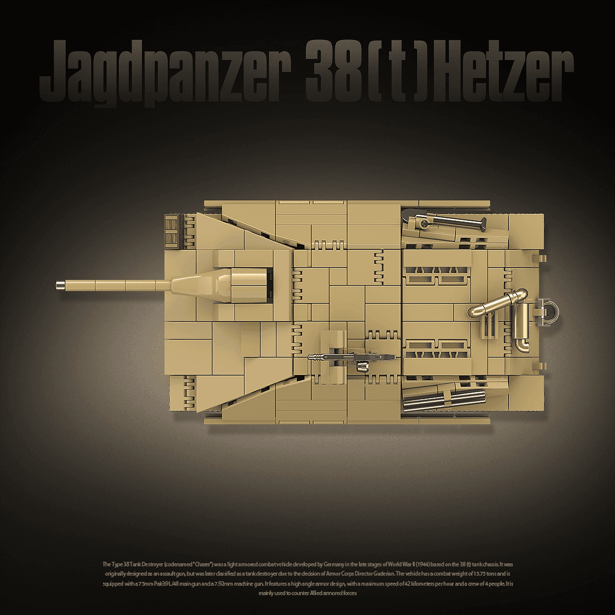 Jagdpanzer 38(t) Hetzer view 5