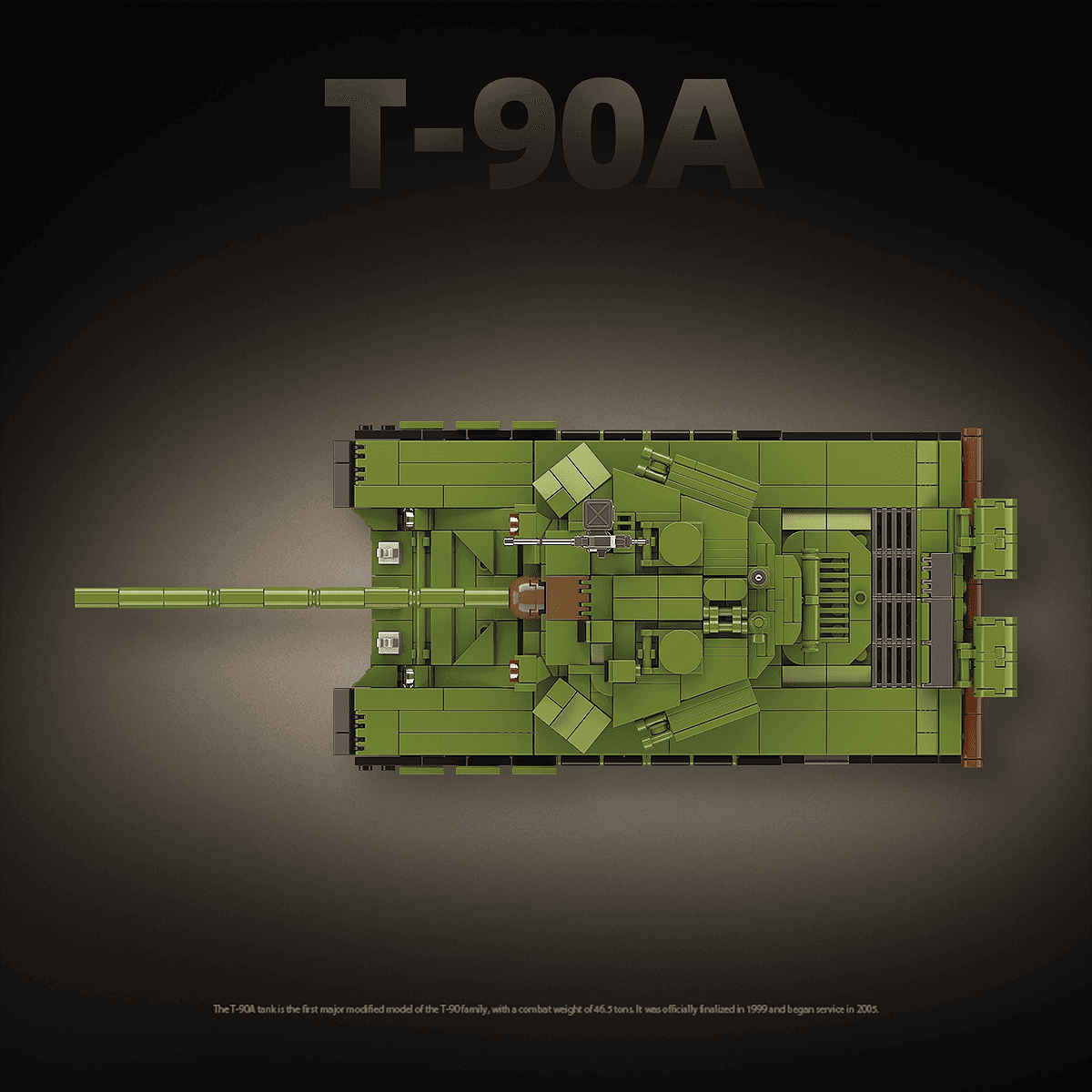 T-90A Main Battle Tank view 5