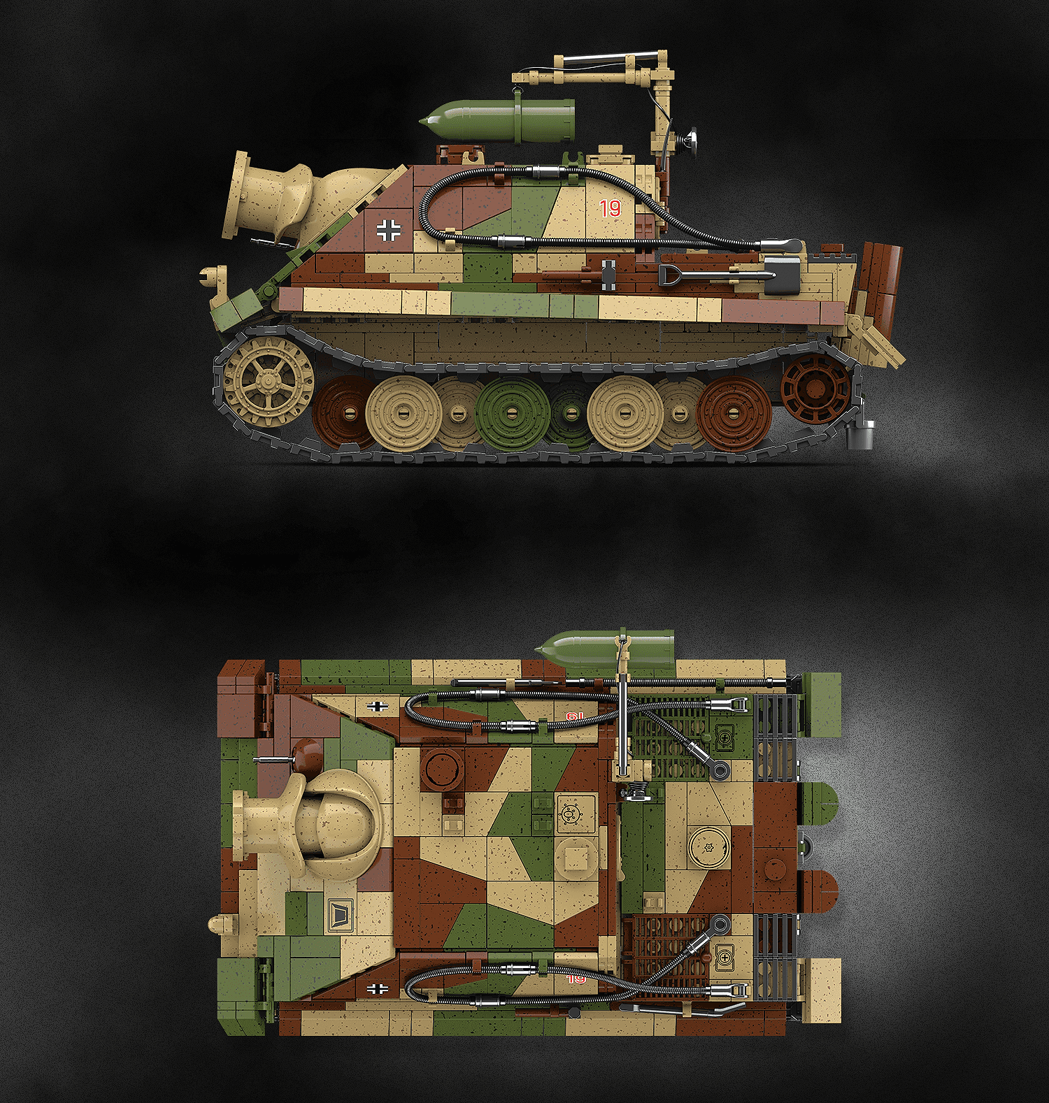 Sturmpanzer VI view 3