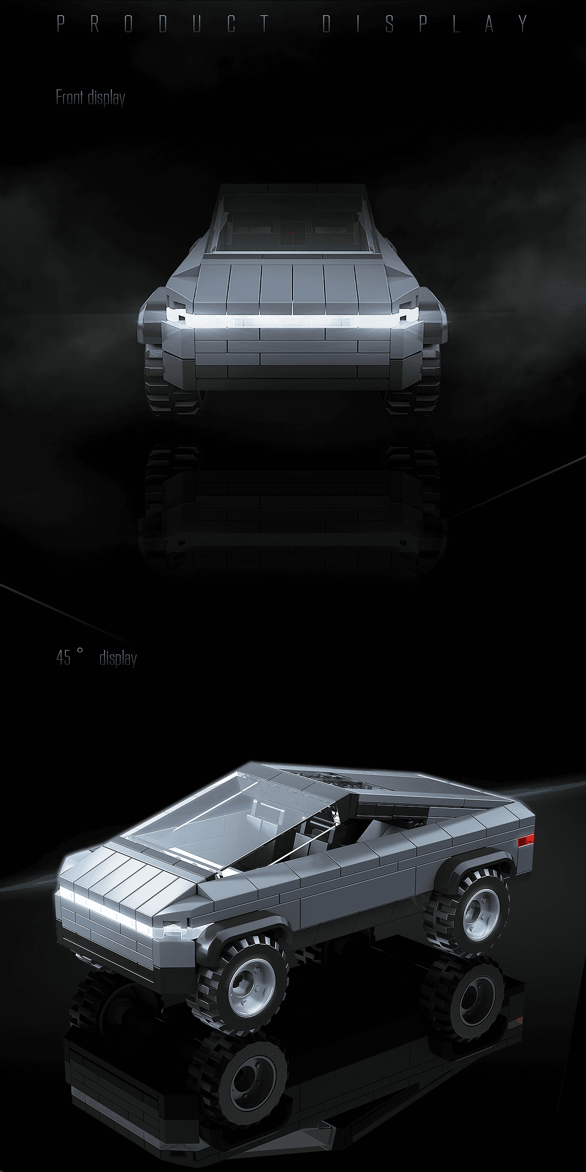 Tesla Cybertruck view 2