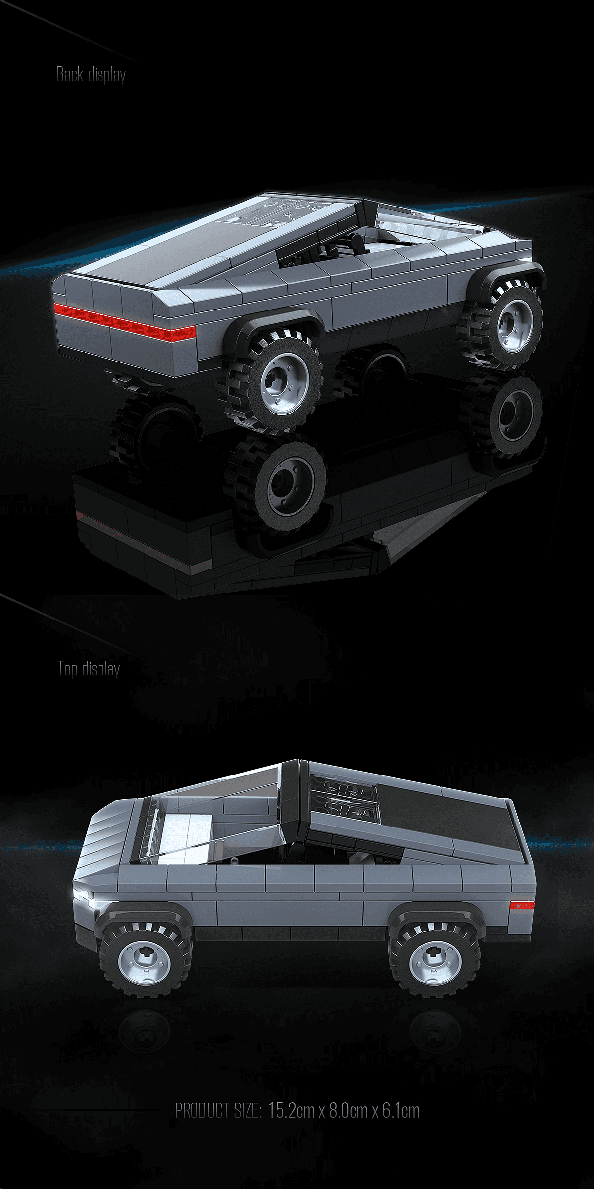 Tesla Cybertruck view 3