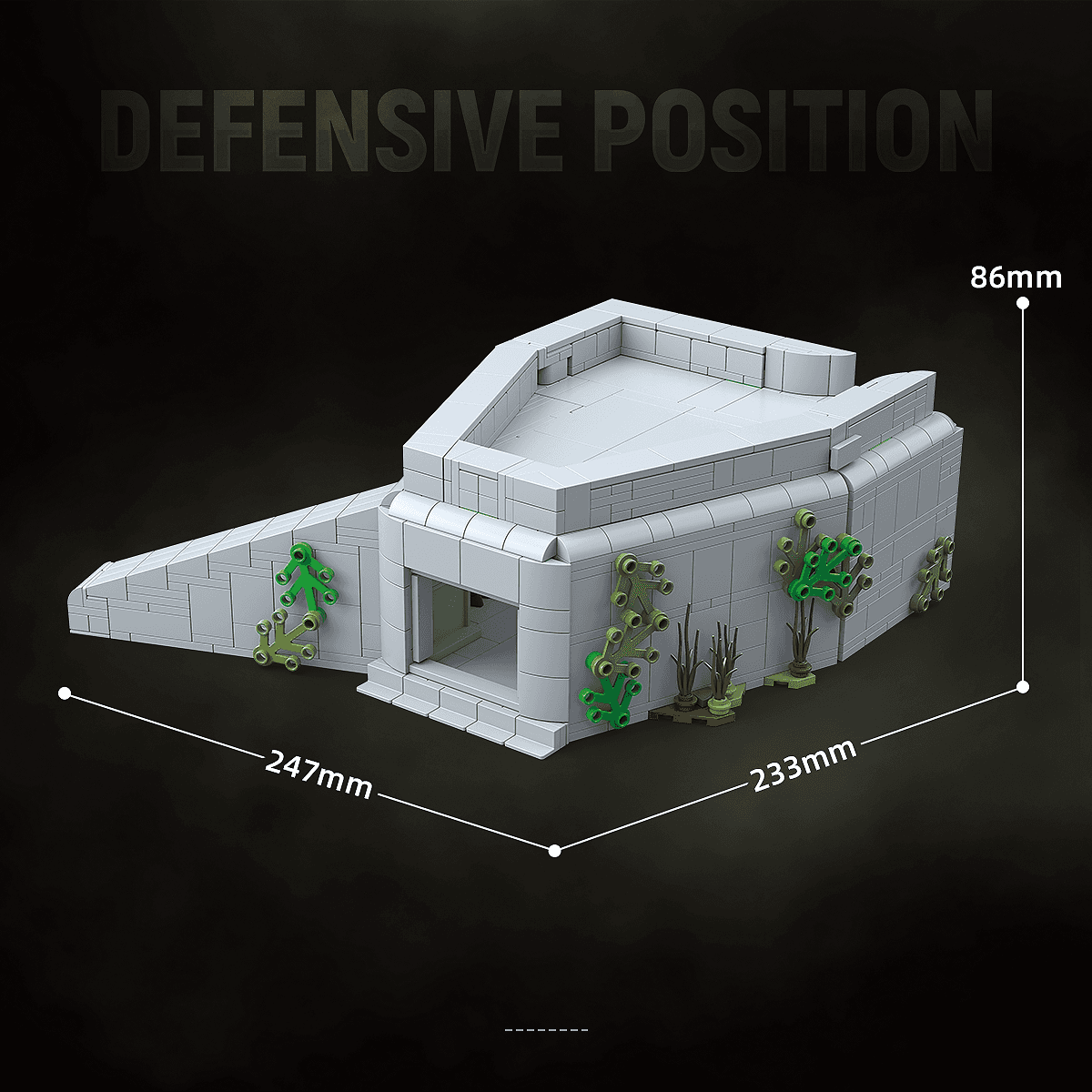 Atlantic defensive position view 3
