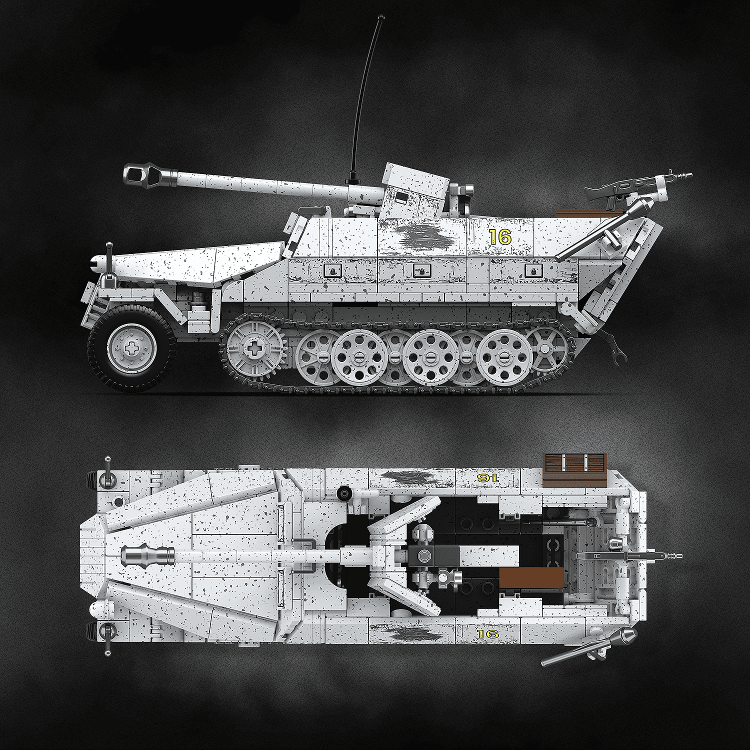 Sd.Kfz.251/22 Ausf.D Pakwagen view 4
