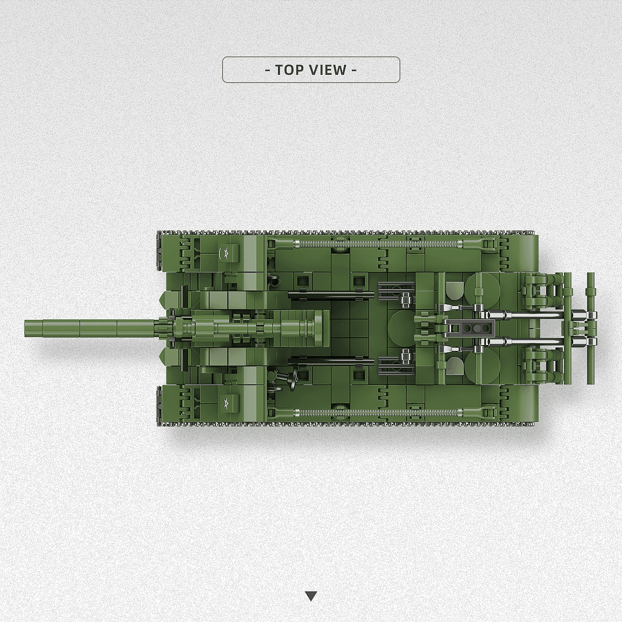 S-51 Self-propelled gun view 6