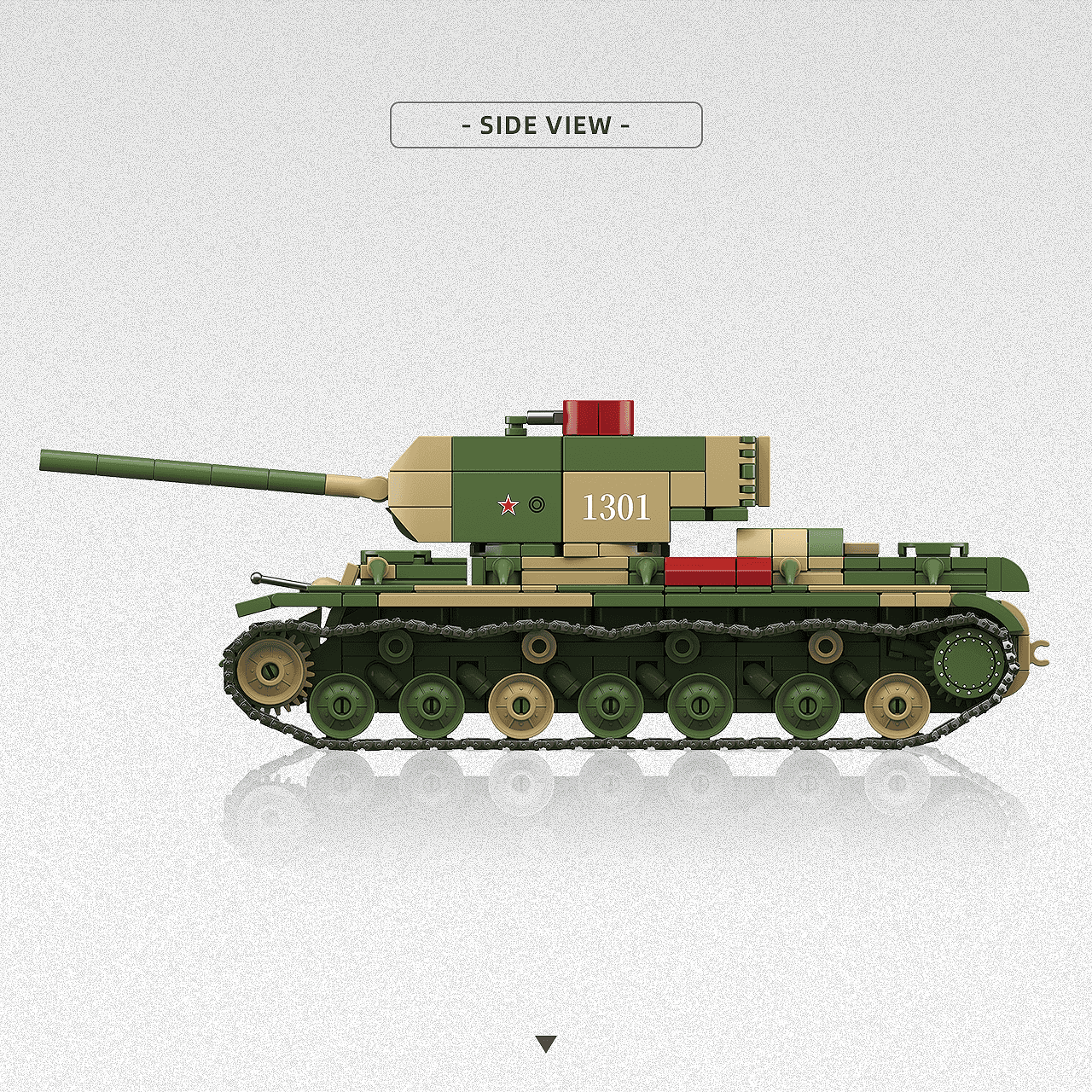 KV-220 Heavy tank view 4