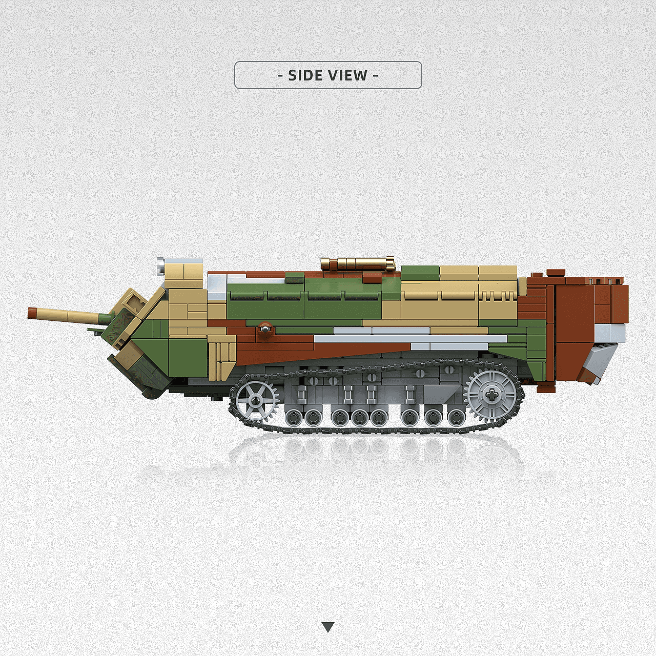 Saint-Chamond Heavy Tank (Late) view 5