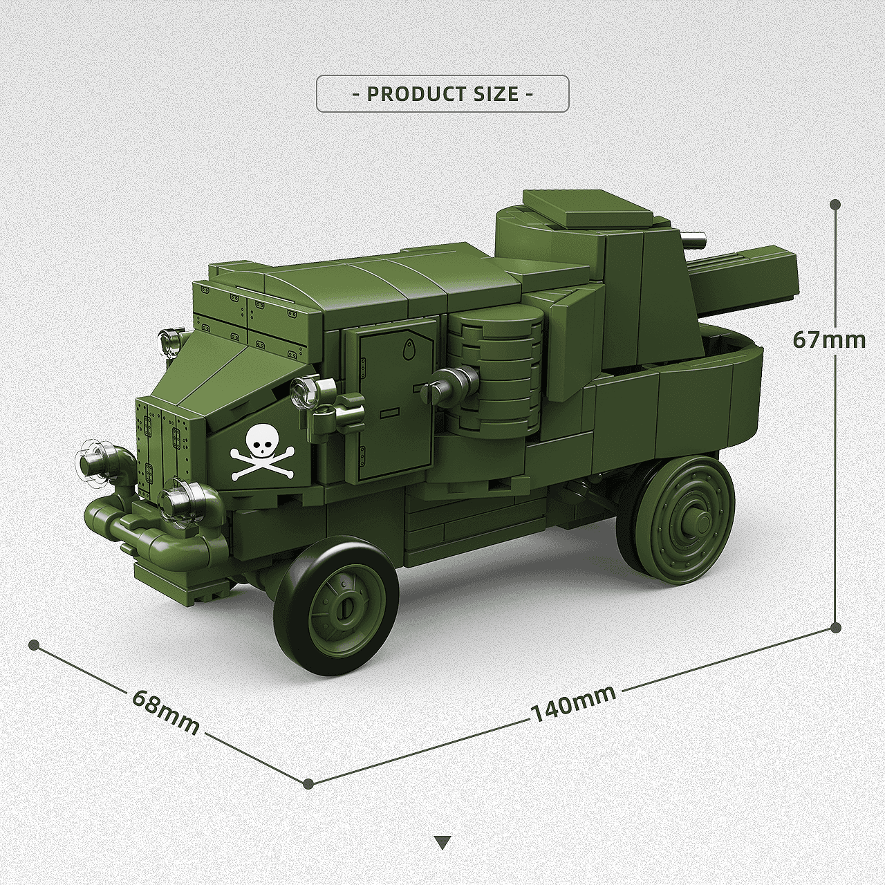 Garford-Putilov Armored Car view 3