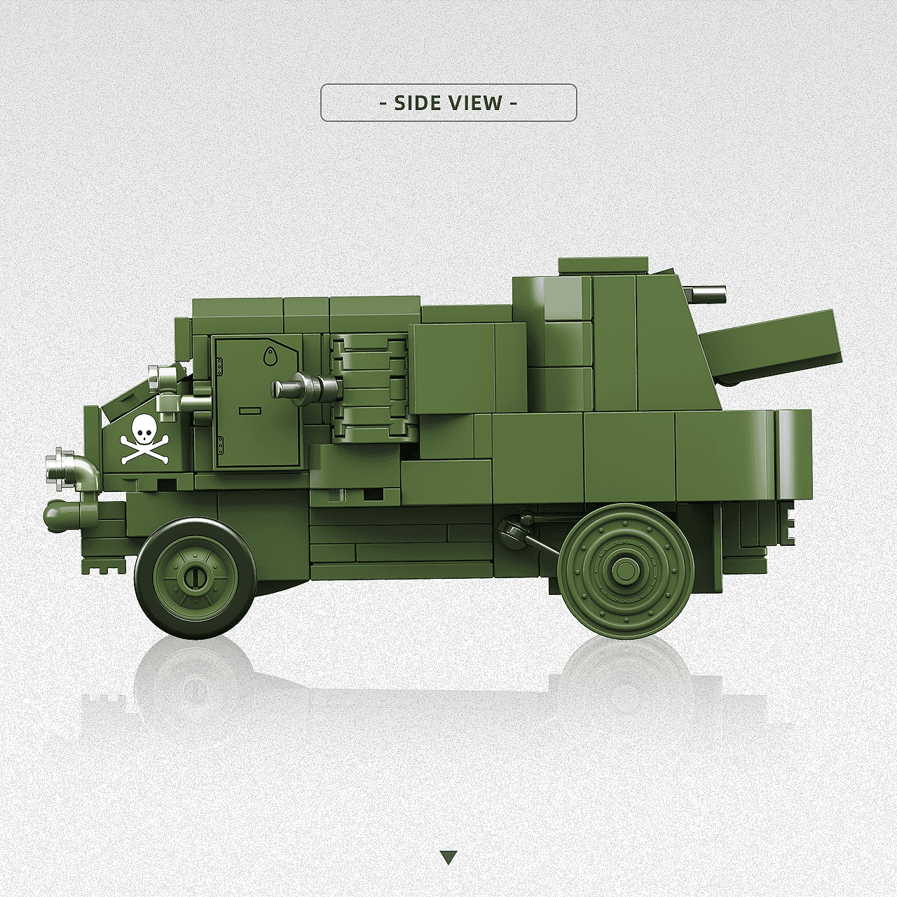 Garford-Putilov Armored Car view 5